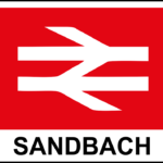 Sandbach British Rail sign